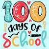 100 days of school svg