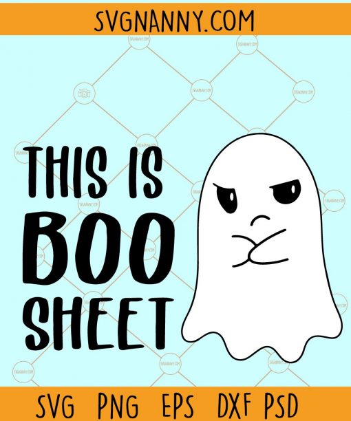 This is Boo Sheet SVG