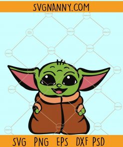 Baby Yoda svg