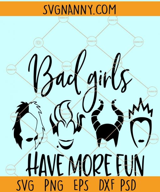 Bad Girls Have Fun SVG