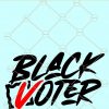 Black Voter Svg