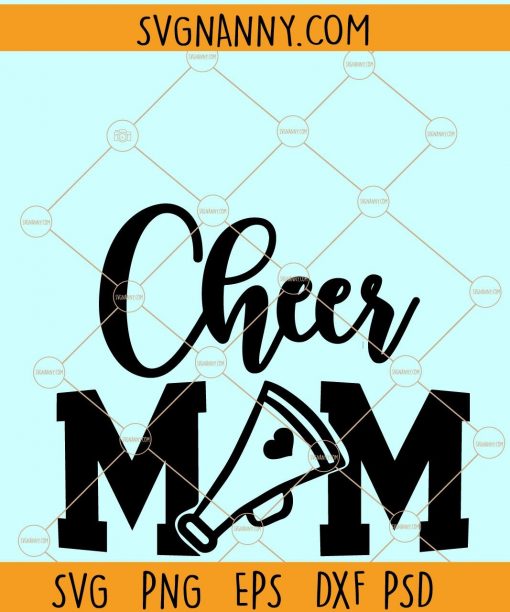 Cheer Mom SVG