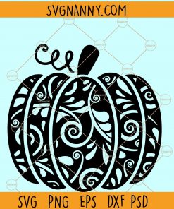 Decorative pumpkins SVG