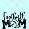 Football mom SVG