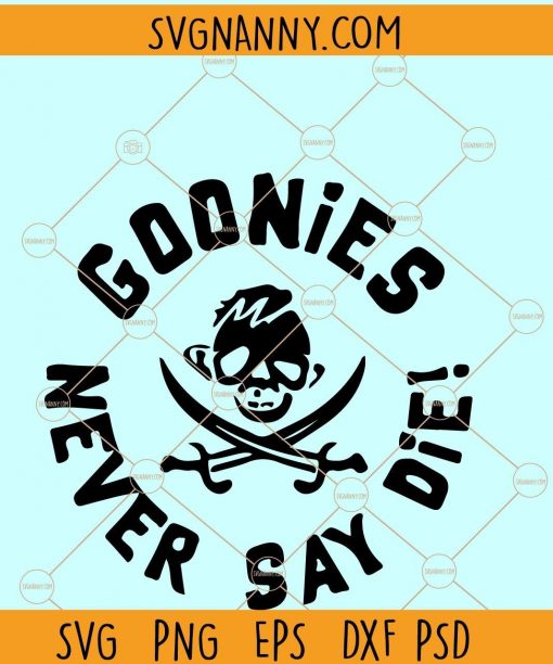 Goonies Never Say Die SVG