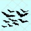 Halloween Bats SVG