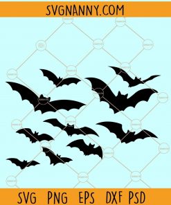 Halloween Bats SVG