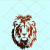 Lion head svg