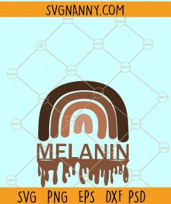 Melanin Rainbow SVG