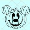 Mickey Mouse Pumpkin SVG