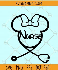 RN Nurse Disney SVG