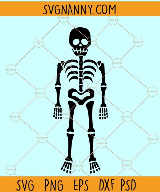Skeleton SVG file