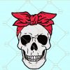 Skull Bandana SVG