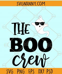 Boo Crew Svg
