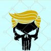 Trump skull SVG