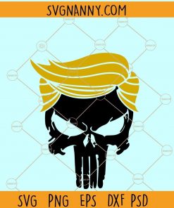 Trump skull SVG