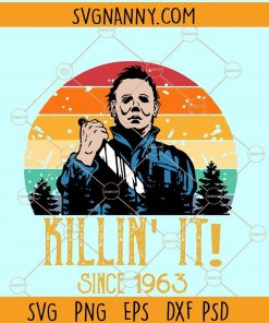 Vintage Michael Myers svg