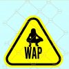 WAP Caution sign SVG