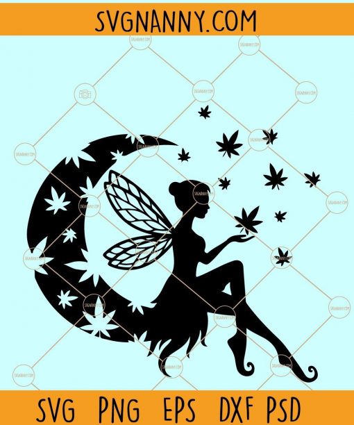 Weed Fairy Svg