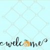 Welcome Pumpkin SVG