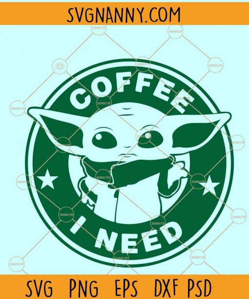 Yoda Coffee I need SVG