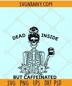 Dead inside but caffeinated SVG
