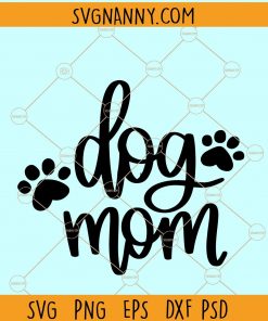 Dog mom SVG free
