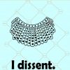 I dissent svg