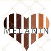  Melanin Heart print SVG
