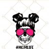 Mom Life skull SVG