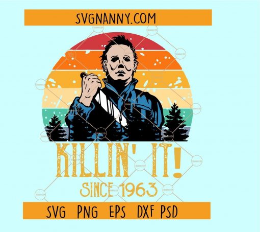 Vintage Michael Myers SVG