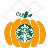  Pumpkin Design Starbucks Coffee SVG