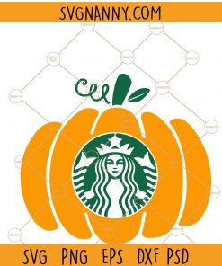  Pumpkin Design Starbucks Coffee SVG