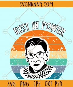 RIP Ruth Bader Ginsburg SVG