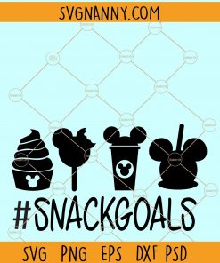 Disney Snack Goals SVG