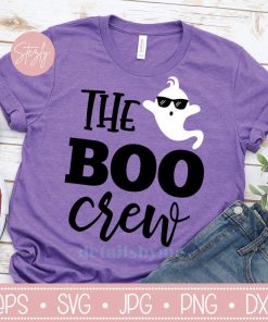 Boo Crew Svg