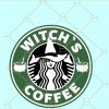 witch coffee svg
