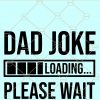 Dad joke loading svg