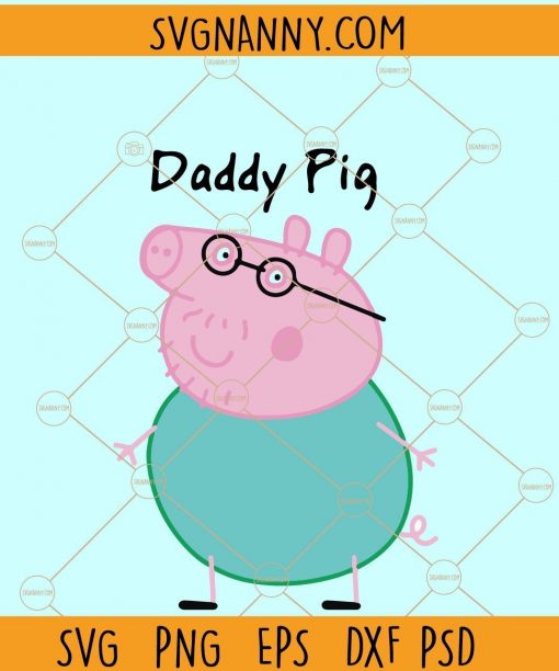 Daddy Pig svg