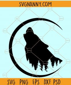 Howling Wolf Svg