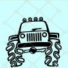 monster jeep svg