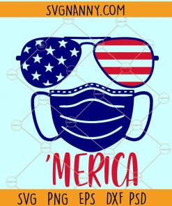 Merica Mask Svg