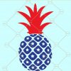 Patriotic Pineapple Svg