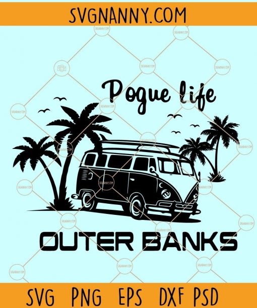 Pogue Life Outer Banks svg