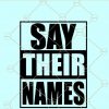 Say Their Names