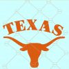 texas long horns svg