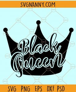 Black queen svg