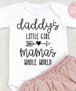 Daddy's Girl Mama's World SVG file