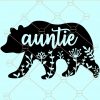 Auntie bear svg