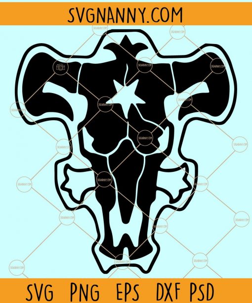 Black bull svg